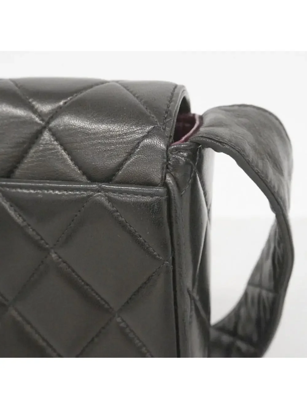 Chanel Vintage Covered Cc Flap Bag #299281C26B
